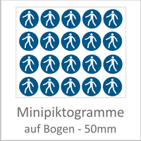 Minipikogramme DIN ISO 7010